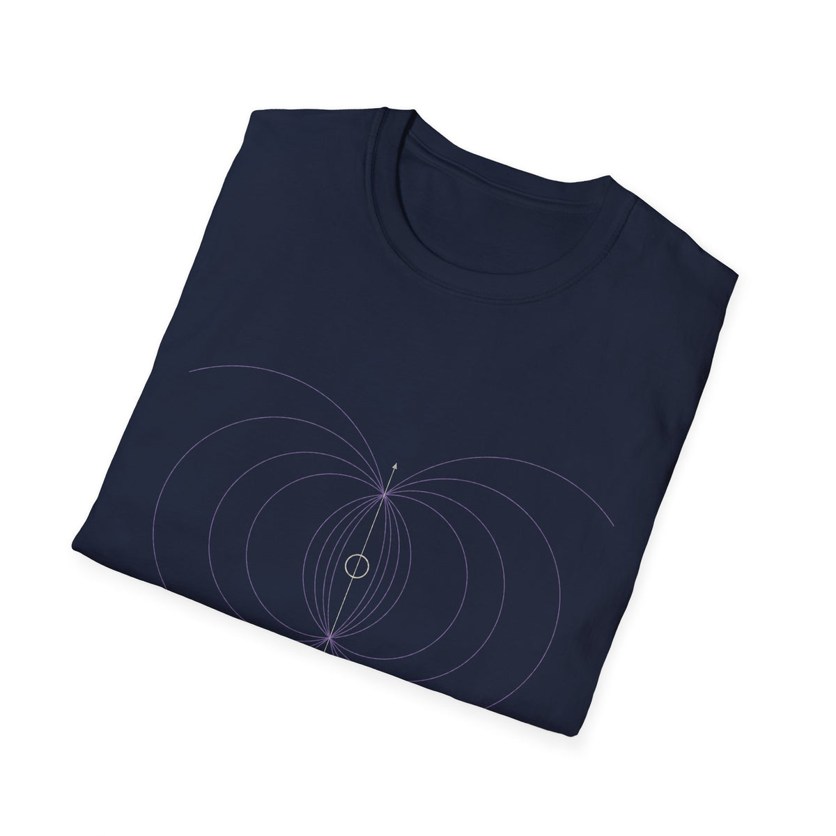 Torus Field T-Shirt — Energy Flow Diagram Graphic Tee