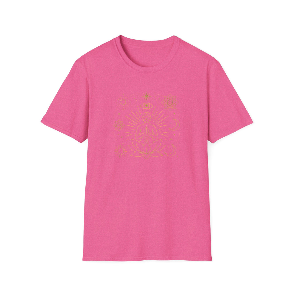 Celestial Lotus Meditation T-Shirt