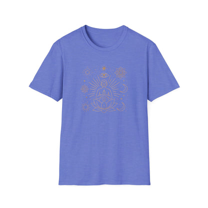 Celestial Lotus Meditation T-Shirt