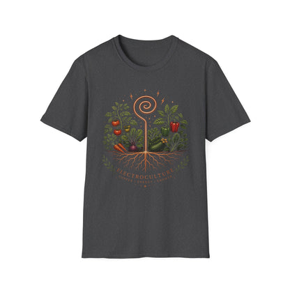 Garden Magic T‑Shirt — Whimsical Spiral Plant Design (Grow Through Anything)