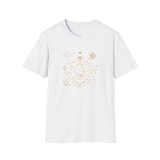Celestial Lotus Meditation T-Shirt