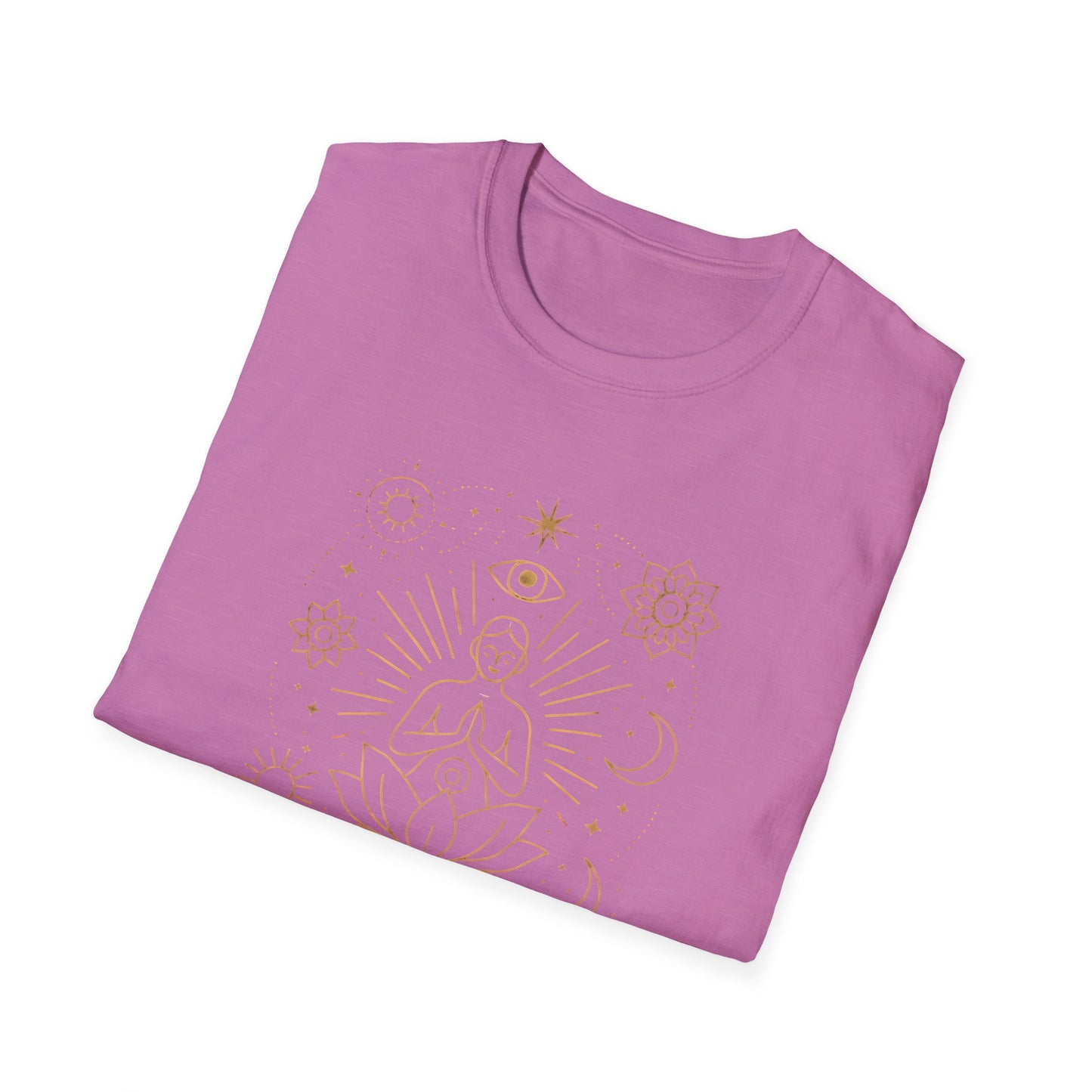 Celestial Lotus Meditation T-Shirt