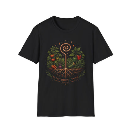 Garden Magic T‑Shirt — Whimsical Spiral Plant Design (Grow Through Anything)