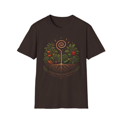 Garden Magic T‑Shirt — Whimsical Spiral Plant Design (Grow Through Anything)