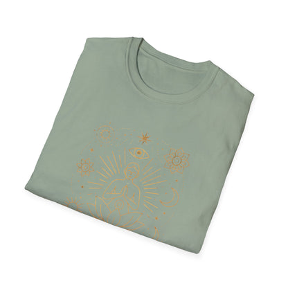 Celestial Lotus Meditation T-Shirt