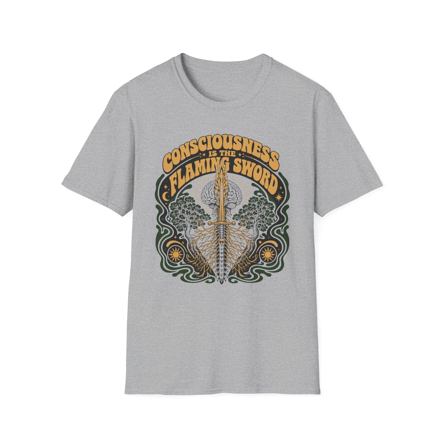 Consciousness Is The Flaming Sword T-Shirt