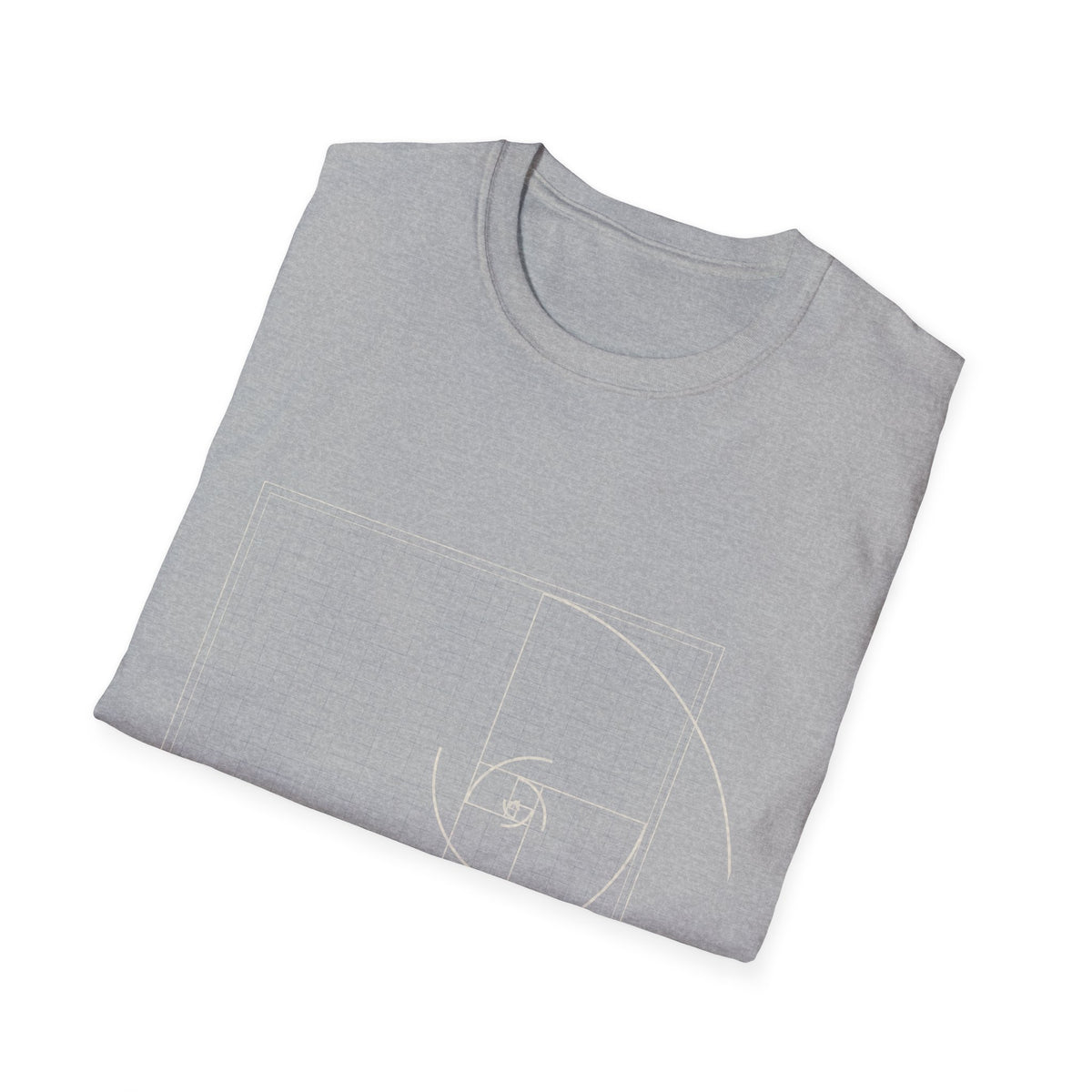 Golden Spiral T-Shirt — Fibonacci Sacred Geometry Tee