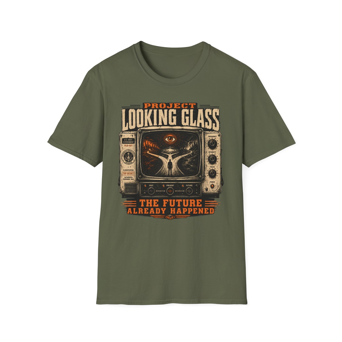 Looking Glass T-Shirt — Project Looking Glass Retro Sci‑Fi Graphic Tee