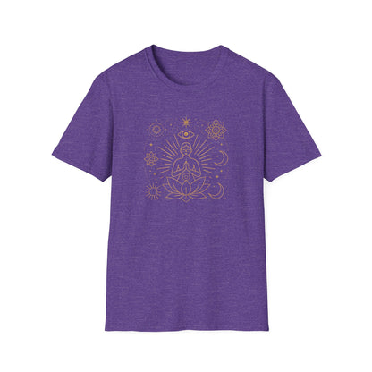Celestial Lotus Meditation T-Shirt