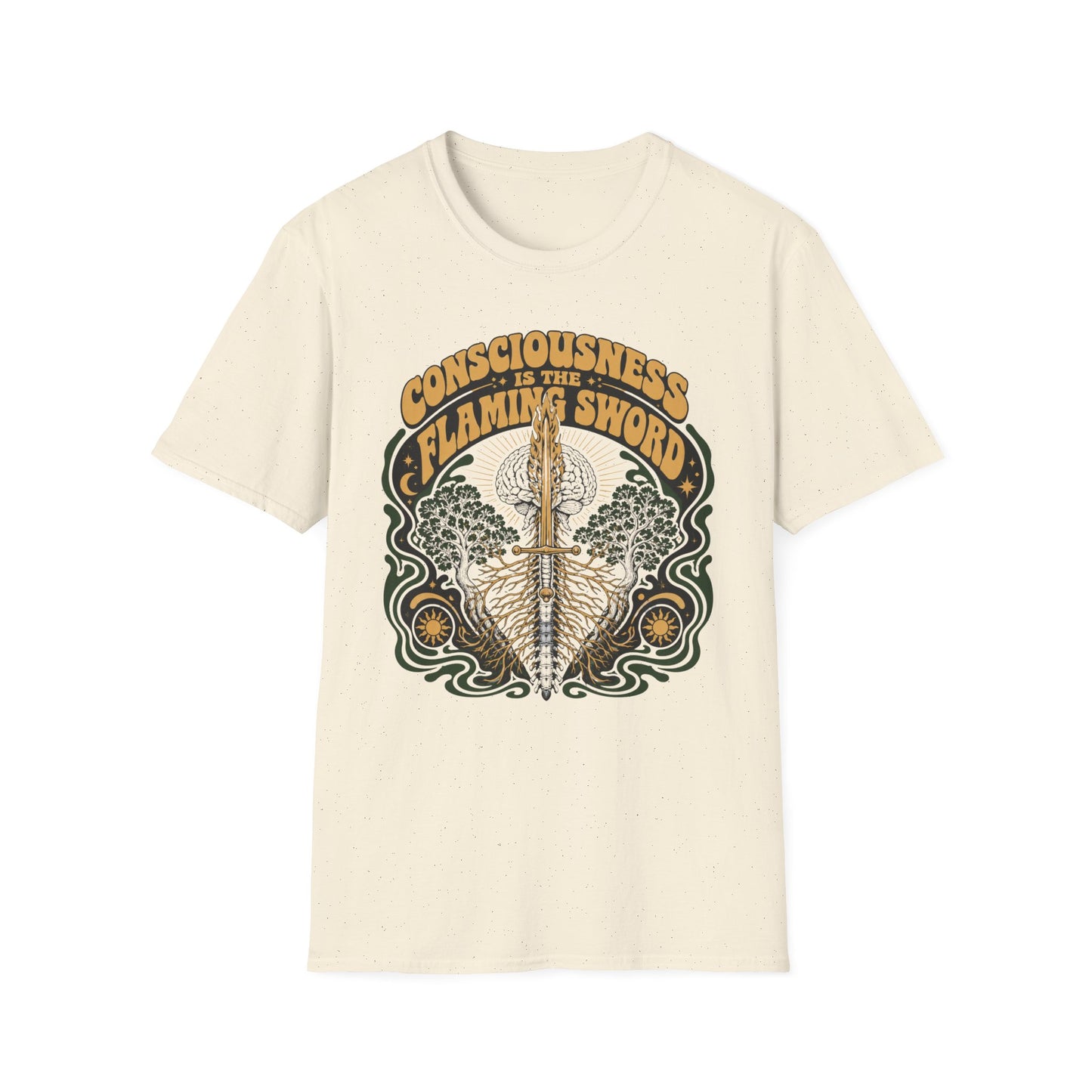 Consciousness Is The Flaming Sword T-Shirt
