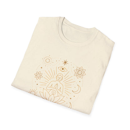 Celestial Lotus Meditation T-Shirt