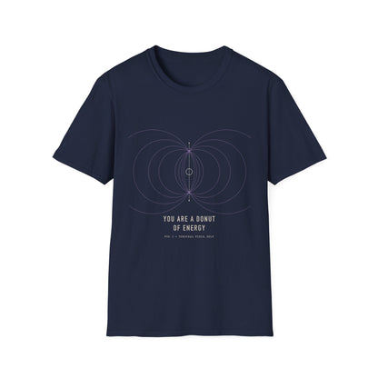 Torus Field T-Shirt — Energy Flow Diagram Graphic Tee
