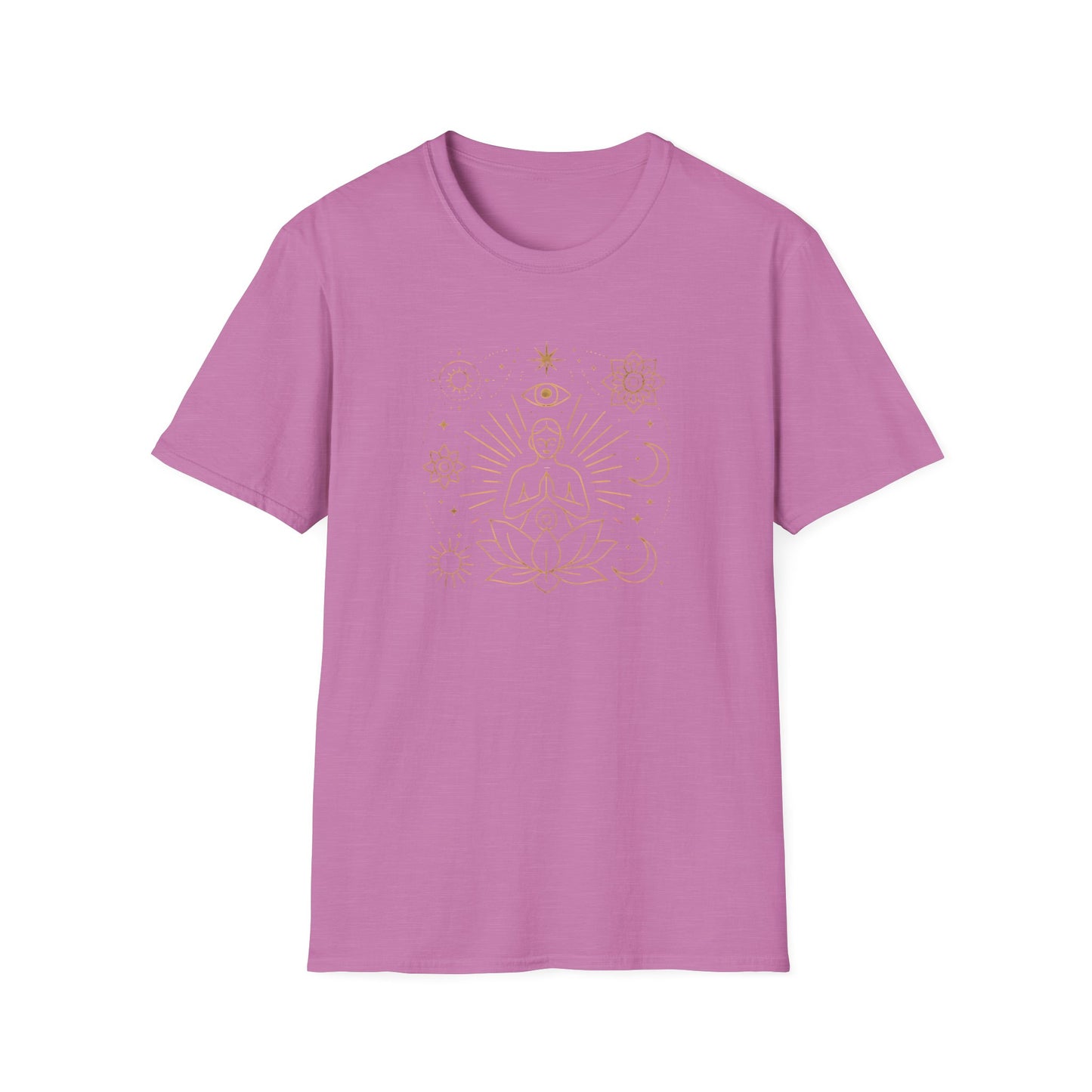 Celestial Lotus Meditation T-Shirt