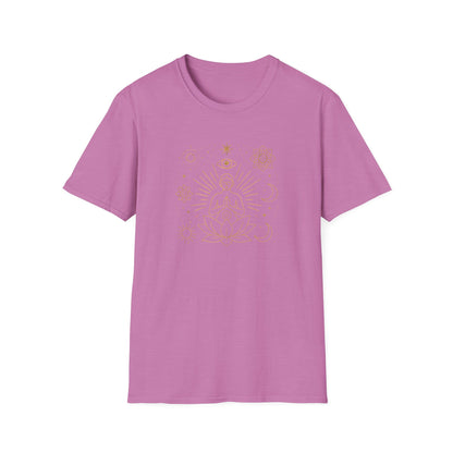 Celestial Lotus Meditation T-Shirt