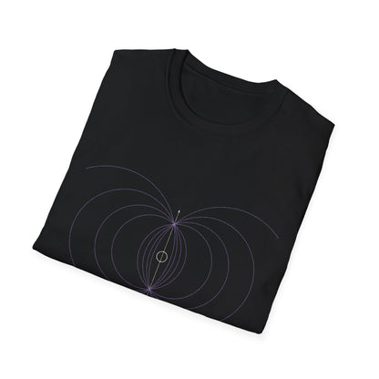 Torus Field T-Shirt — Energy Flow Diagram Graphic Tee