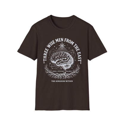 Three Wise Men From The East Brain Graphic T-Shirt — Spiritual Astrology Vintage Tee