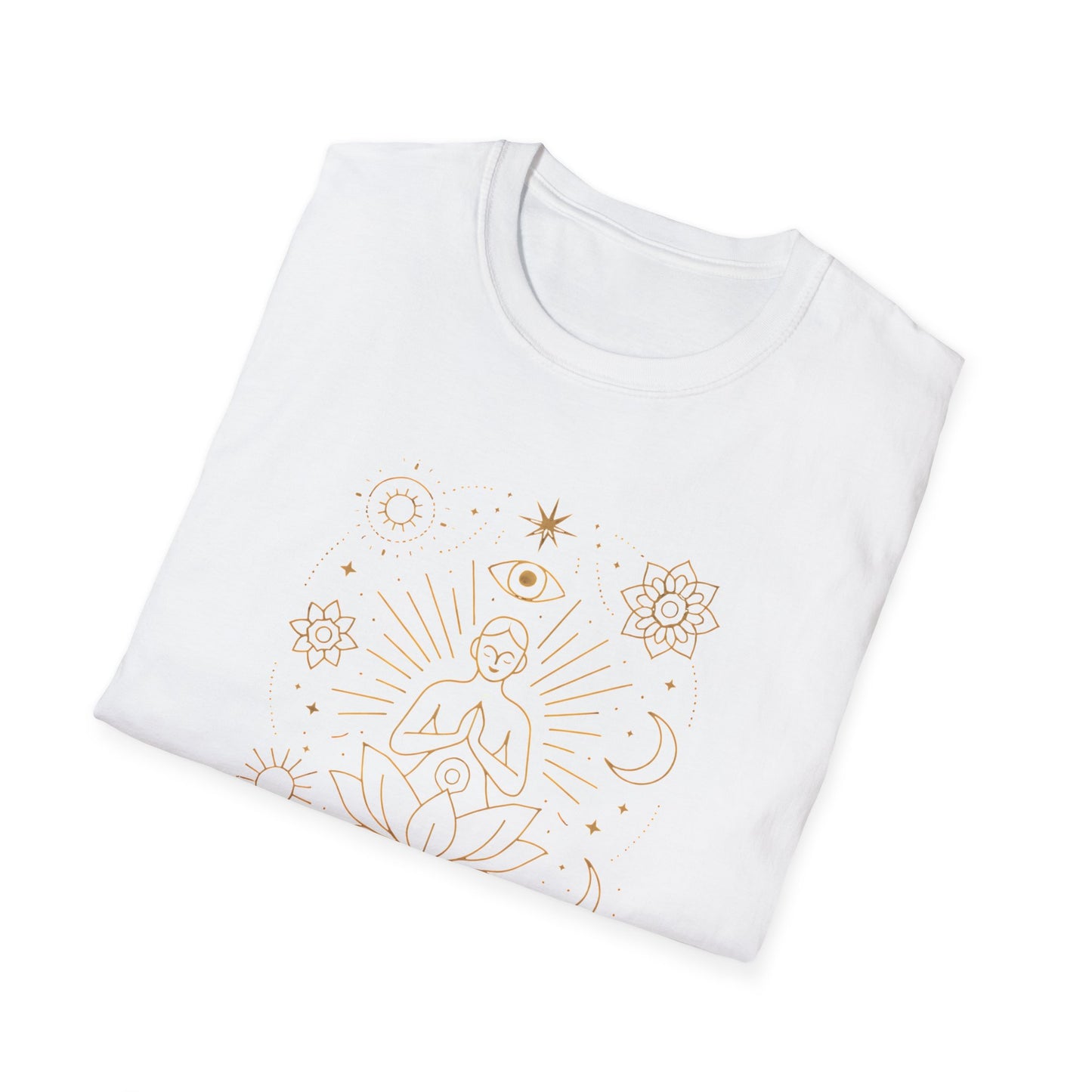 Celestial Lotus Meditation T-Shirt