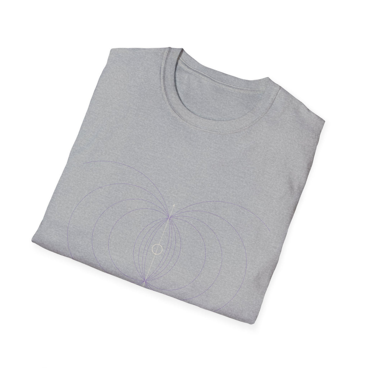 Torus Field T-Shirt — Energy Flow Diagram Graphic Tee