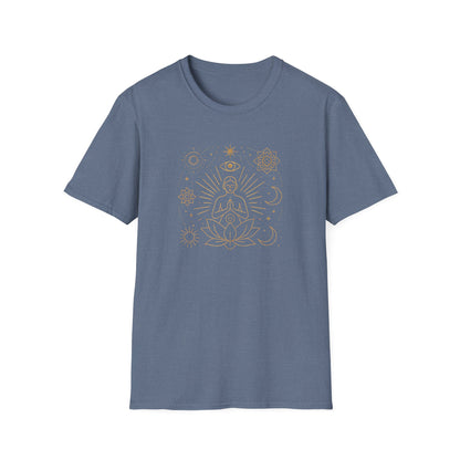 Celestial Lotus Meditation T-Shirt
