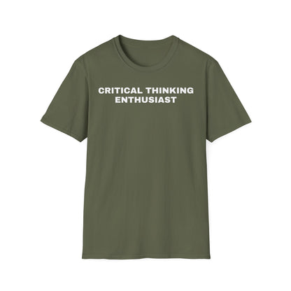 Critical Thinking Enthusiast T-Shirt