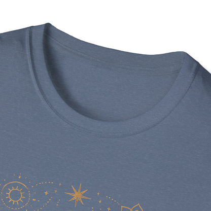 Celestial Lotus Meditation T-Shirt