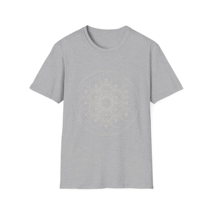Metatron's Cube T-Shirt — Sacred Geometry Line Art Tee