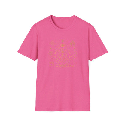 Celestial Lotus Meditation T-Shirt