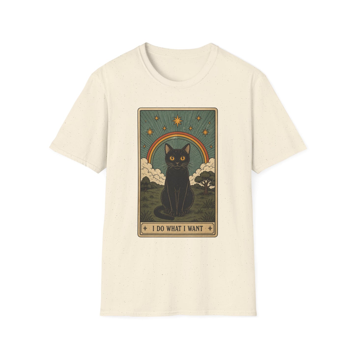I Do What I Want Cat Tarot  T-Shirt