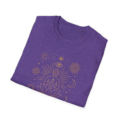 Celestial Lotus Meditation T-Shirt