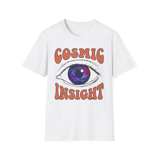 Cosmic Insight Graphic Tee — Retro Psychedelic Eye T-Shirt