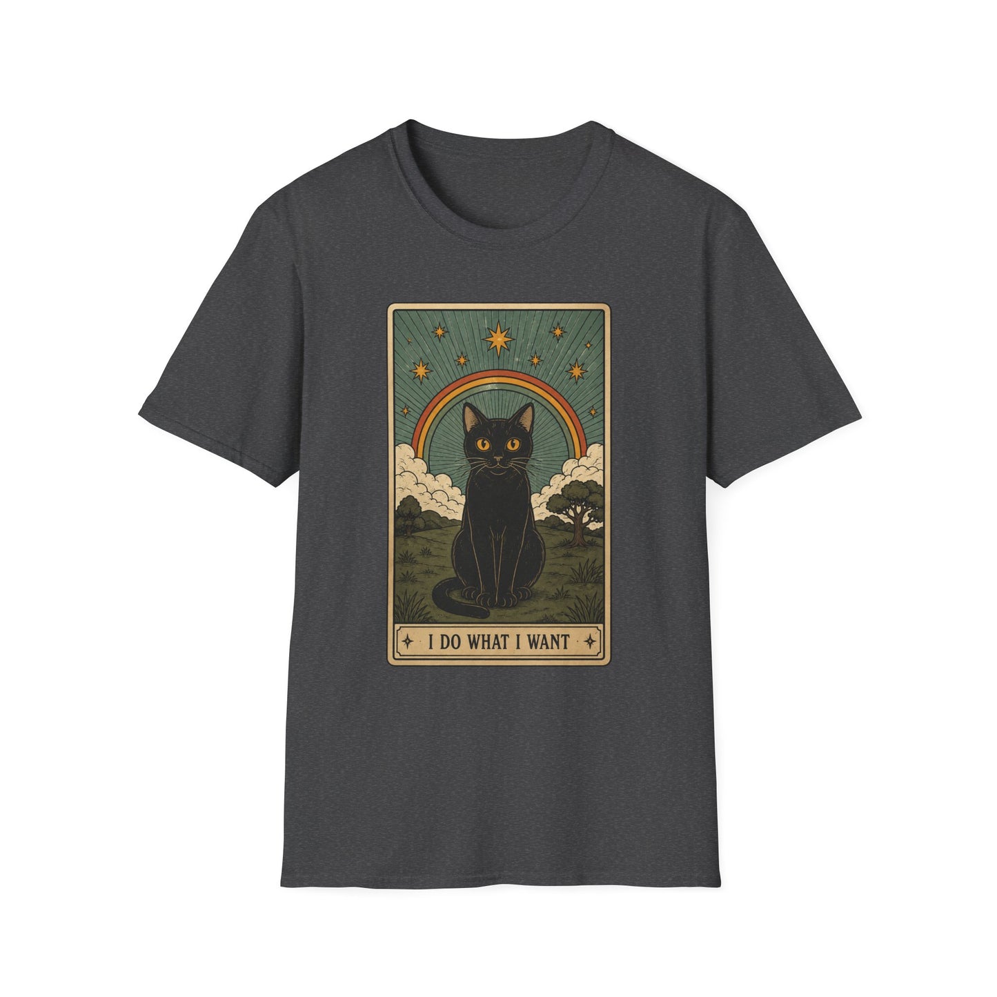 I Do What I Want Cat Tarot  T-Shirt