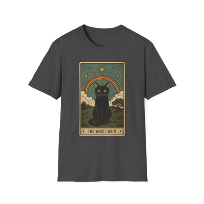 I Do What I Want Cat Tarot  T-Shirt