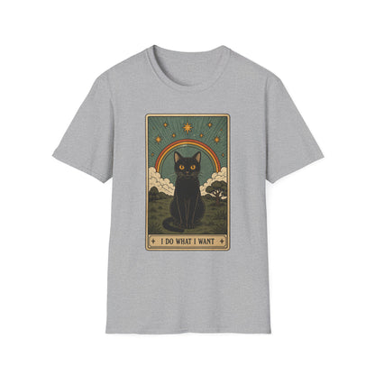 I Do What I Want Cat Tarot  T-Shirt