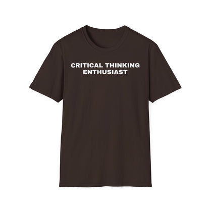 Critical Thinking Enthusiast T-Shirt