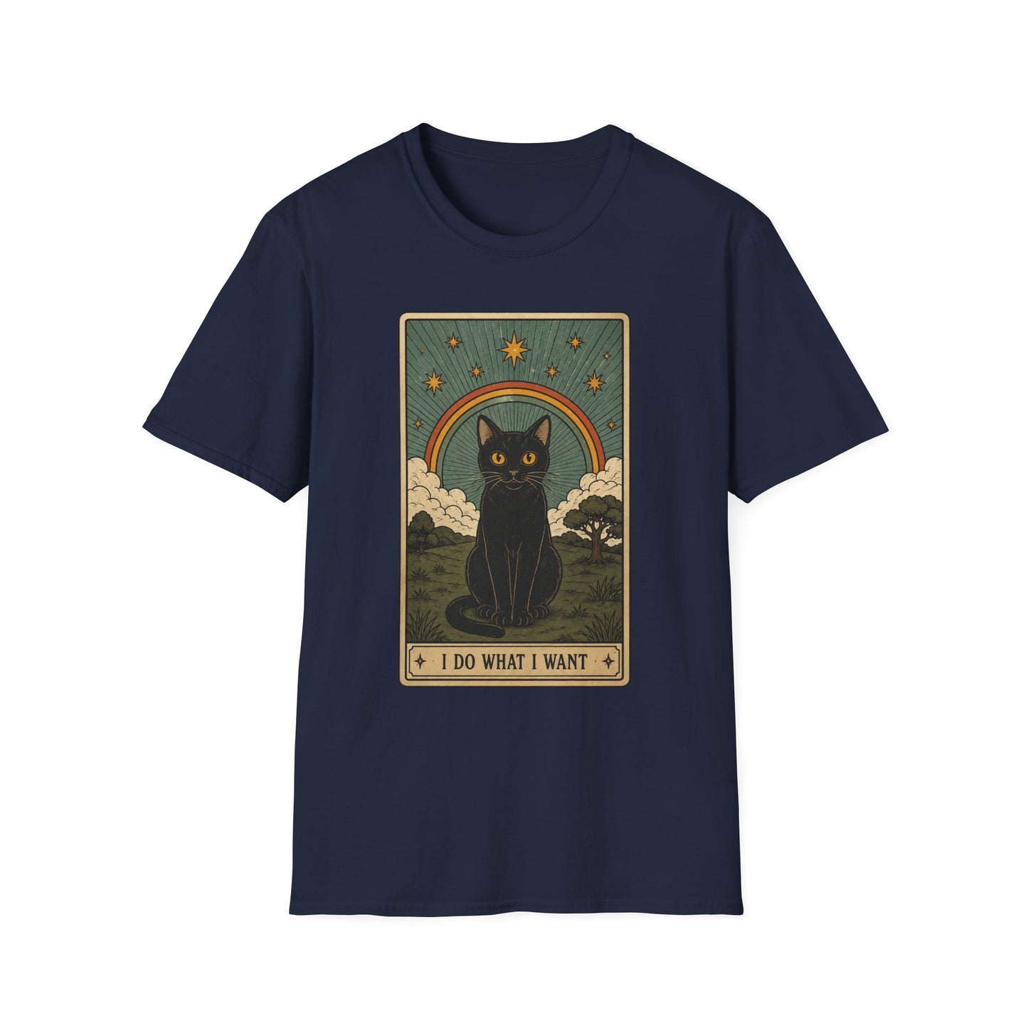 I Do What I Want Cat Tarot  T-Shirt
