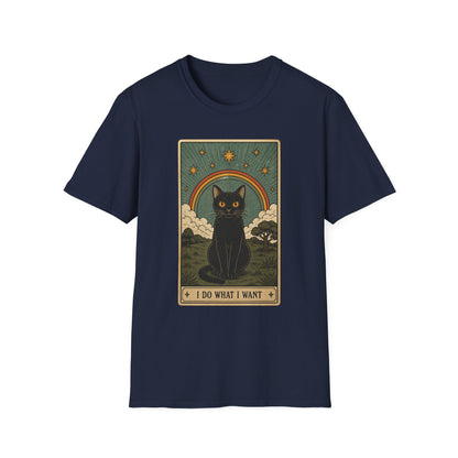I Do What I Want Cat Tarot  T-Shirt