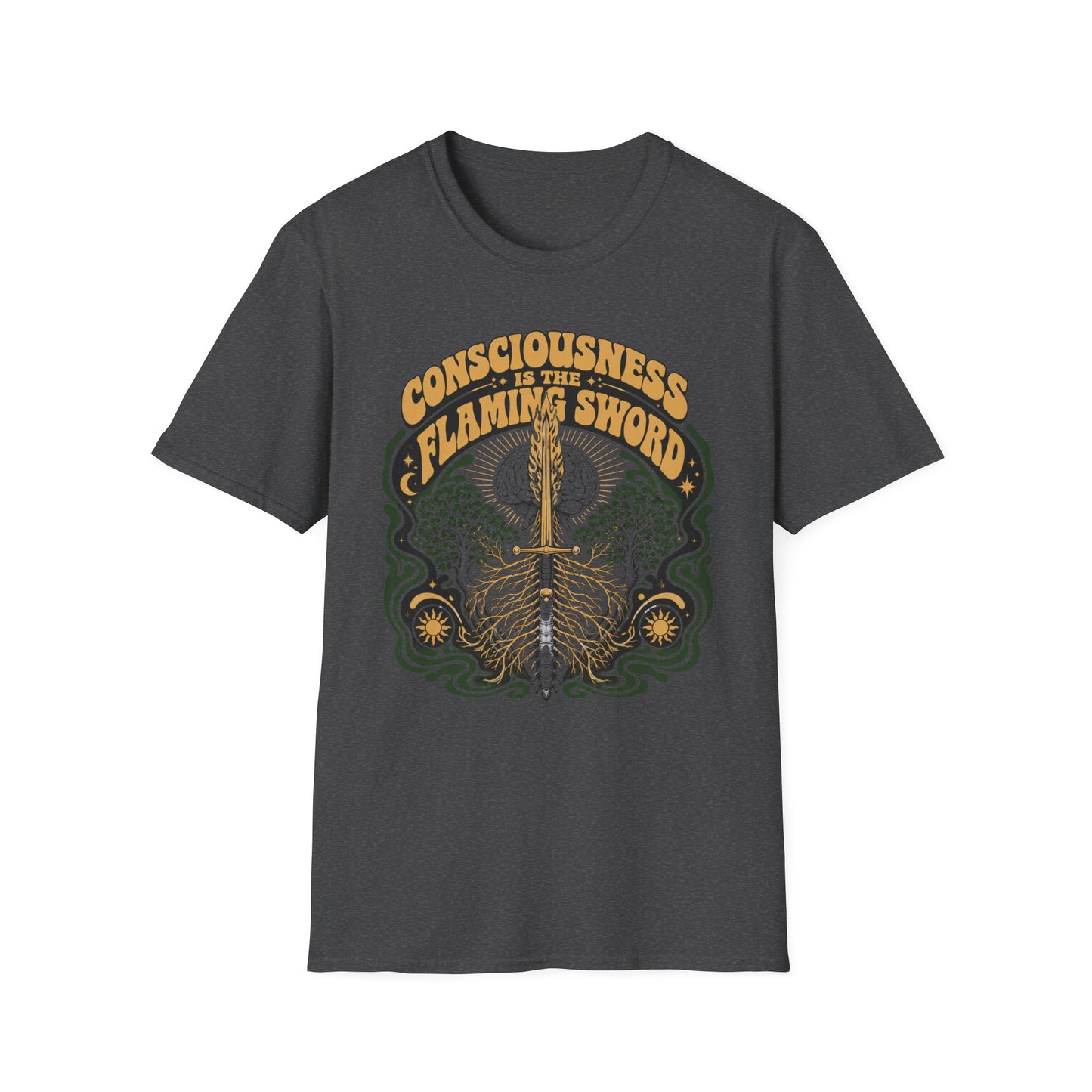 Consciousness Is The Flaming Sword T-Shirt