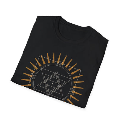 Sri Yantra T-Shirt — Nine Triangles Meditation Graphic Tee