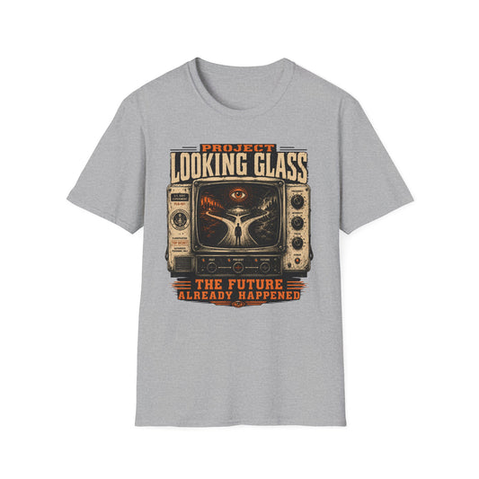 Looking Glass T-Shirt — Project Looking Glass Retro Sci‑Fi Graphic Tee